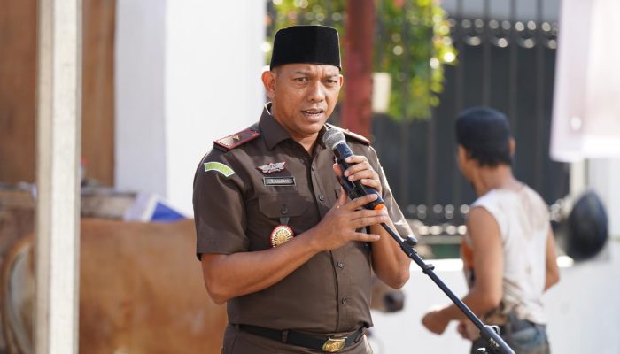 Wakajati Sulsel Pimpin Penyembelihan Hewan Qurban