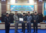 Bupati Pesisir Barat Hadiri Rapat Paripurna Dengan Agenda Penyampaian Nota Pengantar Atas Ranperda Tentang LPJ Pelaksanaan APBD Tahun 2023