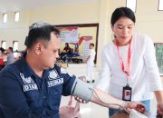Polres Nias Selatan Sumbangkan 46 Kantong Darah Melalui Aksi Donor Darah