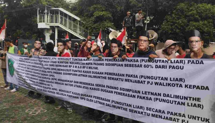 Demo Gunakan Topeng, AMPPUH Minta KPK Periksa Letnan Dalimunthe