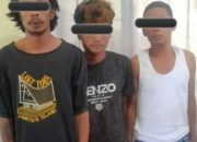 Tiga Pelaku Pencurian Alat Pertanian di Amankan Satuan Polres Tanah Karo