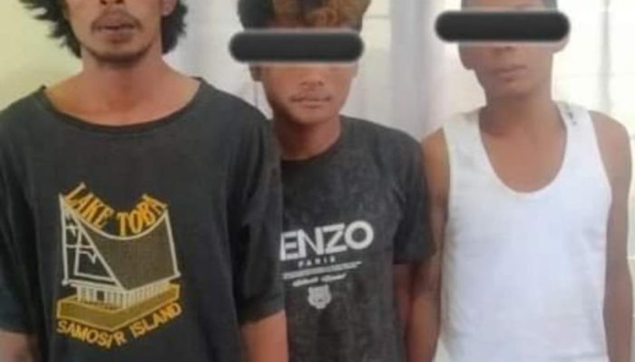 Tiga Pelaku Pencurian Alat Pertanian di Amankan Satuan Polres Tanah Karo