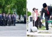 Peringati Hut Kota Medan Ke 434, Wali Kota Medan Ziarah ke Taman Makam Pahlawan