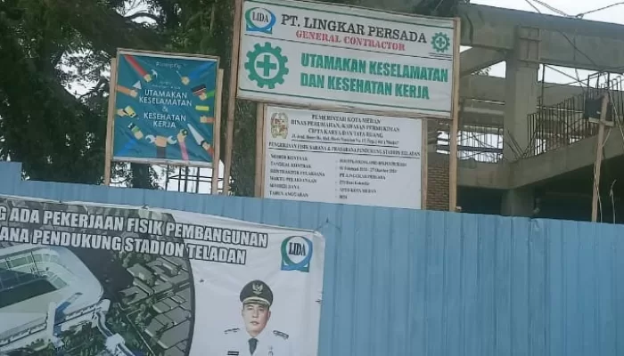 Oknum Security PT Lingkar Persada Usir dan Ajak Duel Wartawan Ketika Ingin Konfirmasi Soal Proyek Stadion Teladan