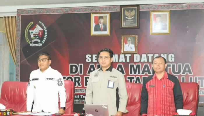 Rakor KPK bersama Pemkab Taput Minim Dihadiri Pimpinan OPD