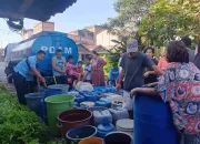 PDAM Tirta Pengabuan Tanjab Barat Salurkan Air Bersih Untuk Warga