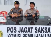 Polres Nias Selatan Tingkatkan Pengamanan Dikantor KPU Jelang Pilkada Tahun 2024