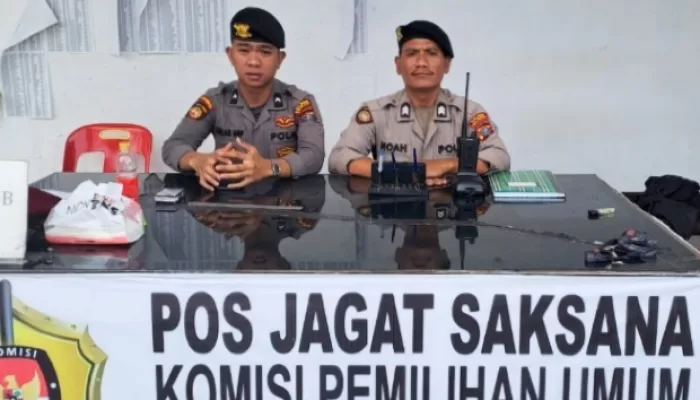 Polres Nias Selatan Tingkatkan Pengamanan Dikantor KPU Jelang Pilkada Tahun 2024