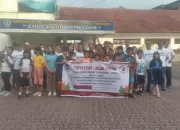 Nuansa Keakraban Terjalin di Acara Jalan Sehat Perguruan Kristen Immanuel Medan