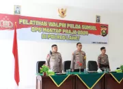 Kapolres Lahat Membuka Pelatihan Walpri Calon Kepala Daerah Rayon III Polda Sumsel