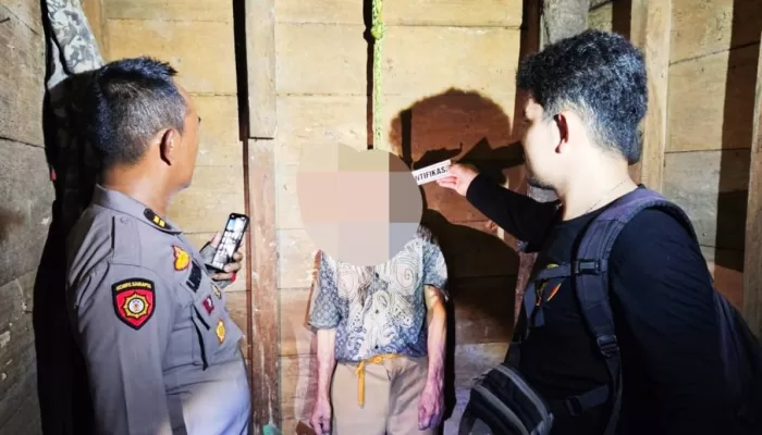 Warga Desa Marao Ditemukan Gantung Diri, Polsek Lolowau Datangi TKP