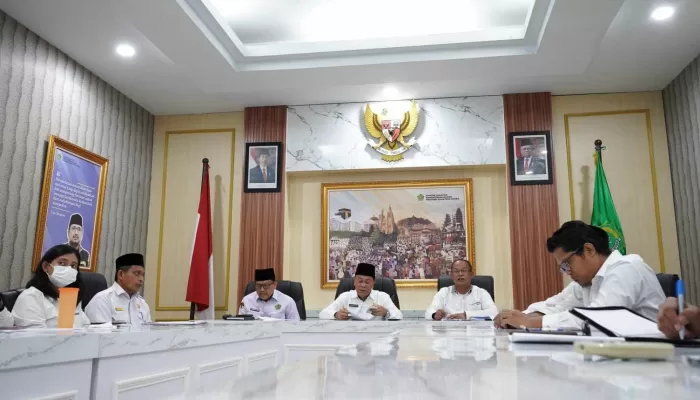 Pimpin Rakor PPID, Kakanwil Kemenagsu : Informasi Publik Harus Dapat Diakses Dengan Mudah