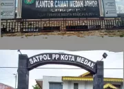 Satpol PP Medan Dinilai Tutup Mata, Mak Ropo Durian Dirikan Usaha di Taman Kota Kwala Bekala