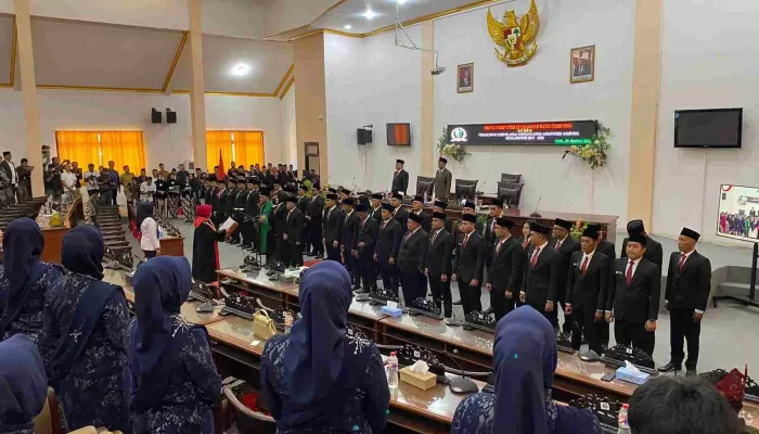 45 Anggota DPRD Sampang Periode 2024-2029 Resmi Dilantik