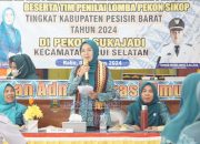 Ketua TP-PKK Septi Heri Agusnaeni Buka Lomba Pekon Sikop di Suka Jadi
