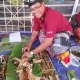 Uparengga Dharma Caruban Bekasi ngaturang ayah di Pura Tribhuana Agung Kota Depok