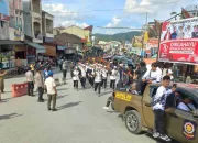 Kirab Api PON XXI Aceh-Sumut Disambut Antusias Warga Taput