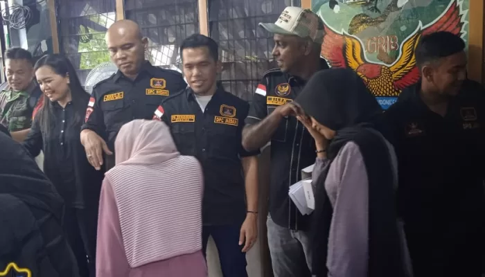 GRIB JAYA Kec. Medan Baru Resmikan Kantor Sekertariat Dengan Santunan Anak Yatim