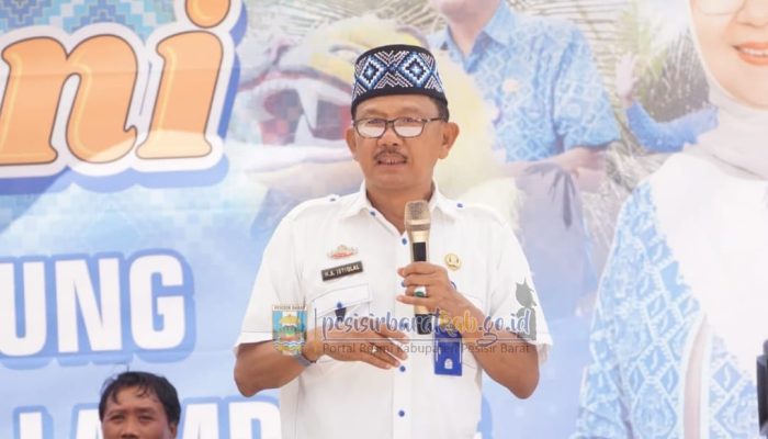 Bupati Agus Istiqlal Buka Pentas Seni Budaya Sunda -Lampung di Way Jambu