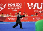 Tim Atlet Wushu Sumut Persembahkan Emas Perdana di Ajang Bergengsi PON XXI