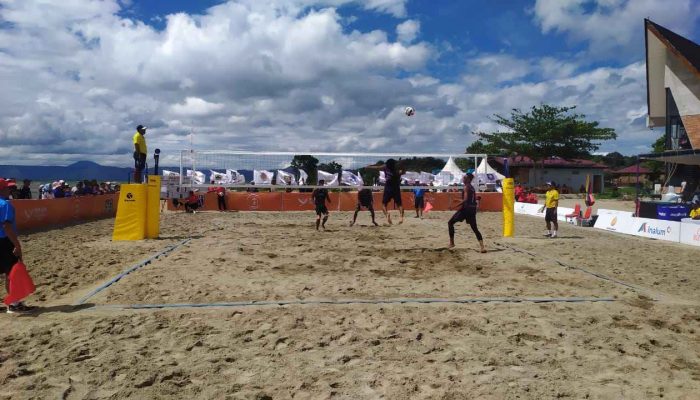 Venue Voli Pantai PON XXI Aceh-Sumut Unik di Caldera Toba