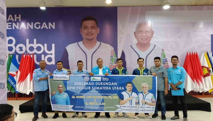 PROGIB SUMUT Deklarasi Dukungan Bobby-Surya Jadi Gubernur Sumatera Utara 2024