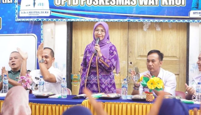 Ketua TP-PKK Septi Heri Agusnaeni Buka Rakor Lintas Sektoral di Way Krui