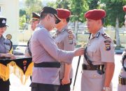 Kapolres Nias Selatan Pimpin Sertijab 3 Pejabat Baru 