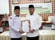 Kanwil Kemenagsu Tandatangani MoU dengan PTN, PTS, Dispursip dan KPID Sumut