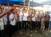 Ratusan Pendukung dan Simpatisan Paslon Firman-Robert Menghadiri Pembentukan Tim Pemenangan Kecamatan Boronadu