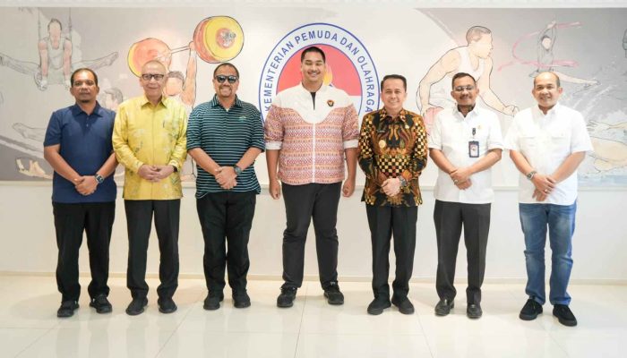 Bertemu Menpora, Pj Gubernur Fatoni Yakin Pelaksanaan PON XXI di Sumut Tak Ada Hutang