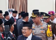 Kapolres Nias Selatan Hadiri Pelantikan Anggota DPRD Kabupaten Nias Selatan Periode 2024-2029