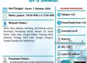 PLN Kuala Tungkal Akan Lakukan Pemadaman Listrik, Ganti Tiang Keropos dan Kubikel