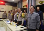 Polres Lahat Gelar Rapat Operasional Bulanan