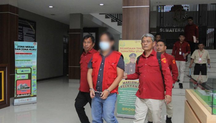 Kejati Sumut Kembali Tahan 1 Tersangka Baru Kasus Dugaan Korupsi di PT Angkasa Pura II Cabang Kualanamu