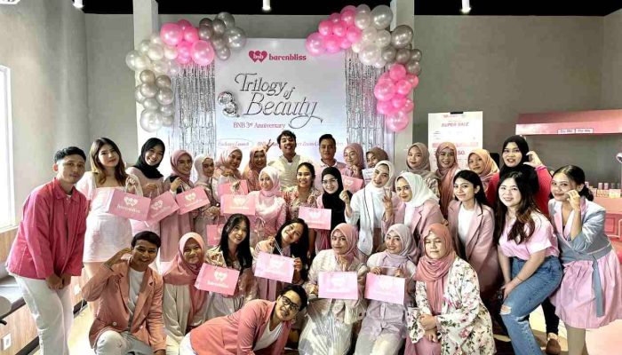 Barenbliss Rayakan 3 Tahun Hadir di Indonesia dengan Trilogy of Beauty dan Peluncuran Bloomatte Perfect Zoom Cover Cushion di Toko Underprice Skincare Medan