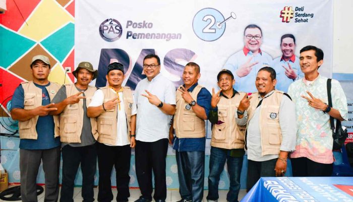 Posko Pemenangan Pasukan Aci Suwondo Diresmikan