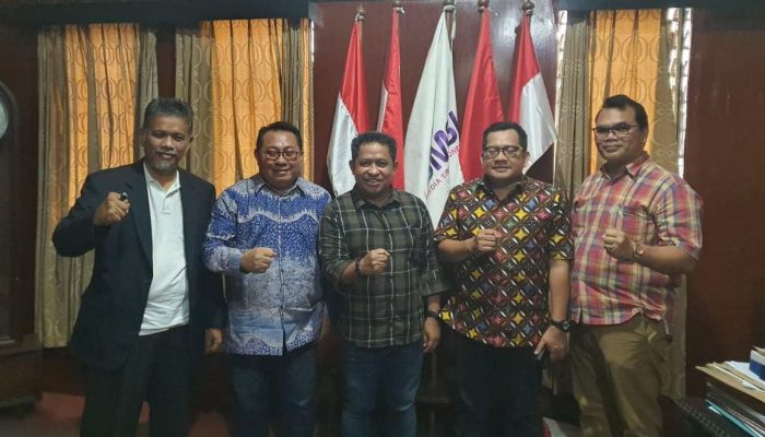 Kolaborasi Media Bangun Kota Ternate, Santrani Abusama Temui Ketum SMSI