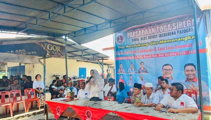 Tarombo PATOGAR Deli Serdang Resmi Dukung Asri Ludin Tambunan dan Lom Lom Suwondo di Pilkada 2024