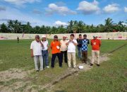 Calon Wakil Bupati Asahan Buka Pertandingan Turnamen Sepak Bola Sei Kepayang Cup 2024 Open