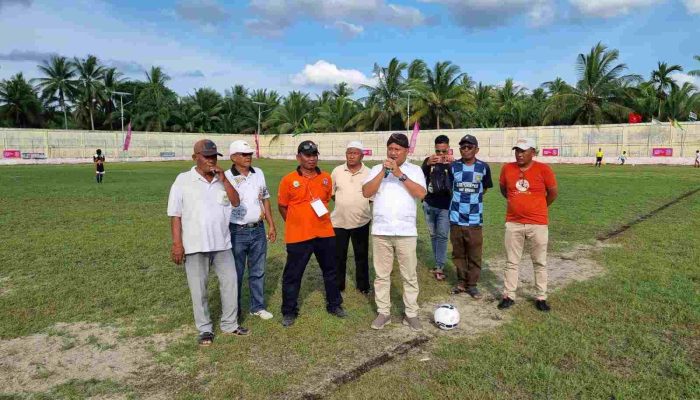 Calon Wakil Bupati Asahan Buka Pertandingan Turnamen Sepak Bola Sei Kepayang Cup 2024 Open