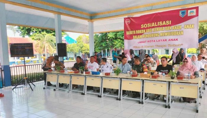 Buka Sosialisasi Bahaya Merokok, Ini Pesan PJ Bupati Lahat Pada Seluruh Peserta