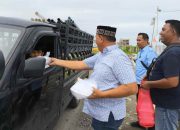 Gelar Jum’at Berkah di Posko Rumah Rakyat Asri-Lomlom, Lomlom Suwondo: Sebagai Bentuk Rasa Syukur