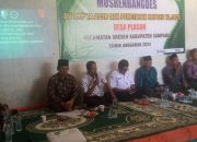 Desa Plasah Gelar Musrenbangdes Bahas RKPdes