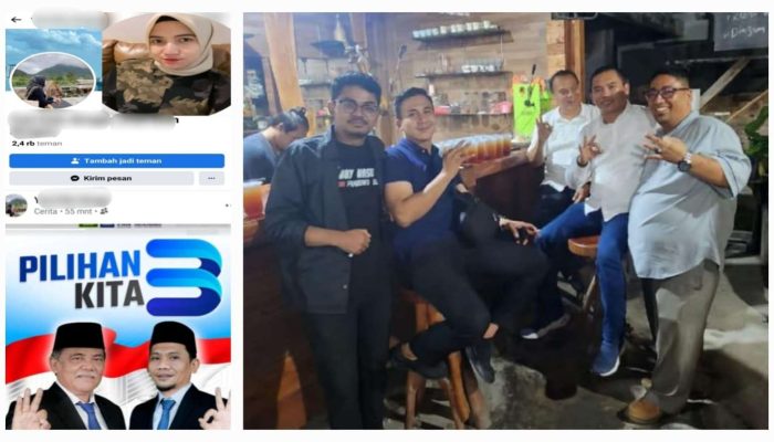 Diduga Oknum ASN & Non ASN Pemkab Deli Serdang Kampanyekan Paslon Nomor 3