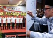 Aulia Rachman Saksikan Tiga Pasangan Calon Wali Kota & Wakil Wali Kota Medan Deklarasikan Pilkada Damai
