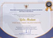 Pemko Medan Raih Penghargaan Championship TP2DD