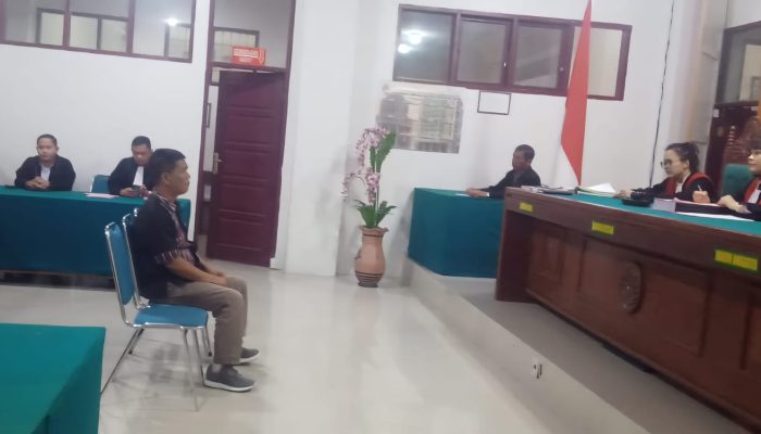 Camat Sipahutar Non Aktif Didakwa Pidana Pilkada