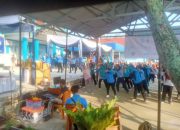 Semarakkan HKN ke 60, Pj Bupati Bersama Dinkes Tanjung Jabung Barat Gelar Senam Pagi