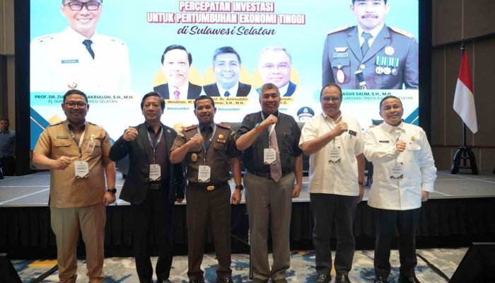 Kajati Sulsel Gagas Pembentukan Satgas Percepatan Investasi Untuk Pertumbuhan Tinggi